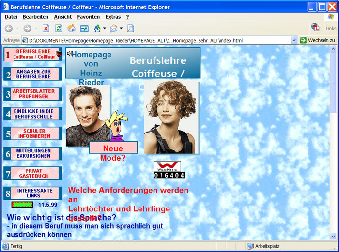 Homepage 1 / 1999