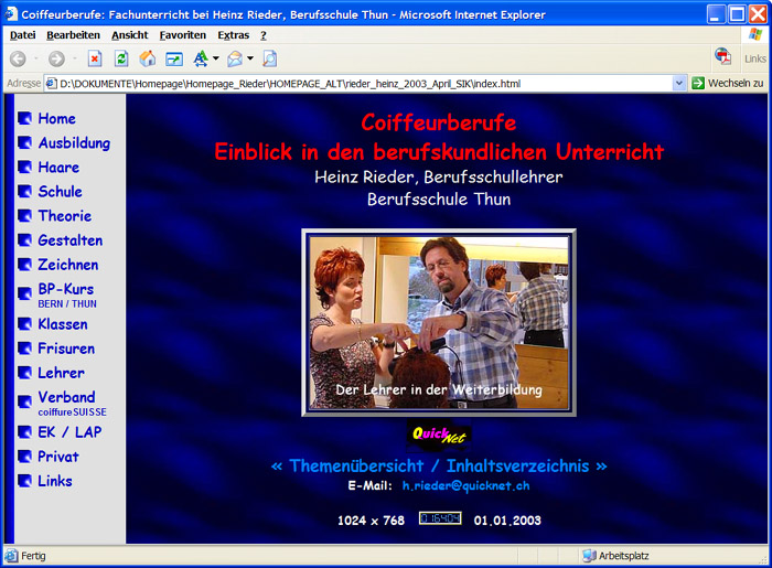 Homepage 6 / 2003
